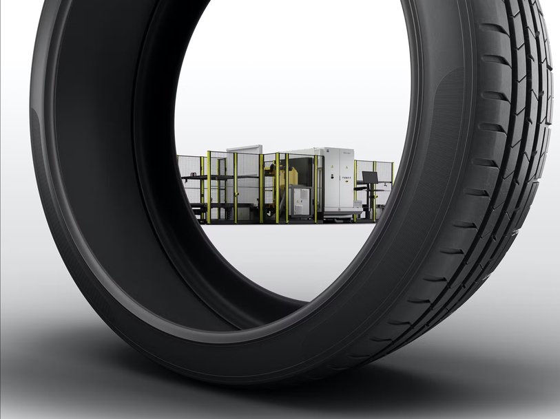 ZEISS INTACT 1360-X inspects tires in 55 seconds